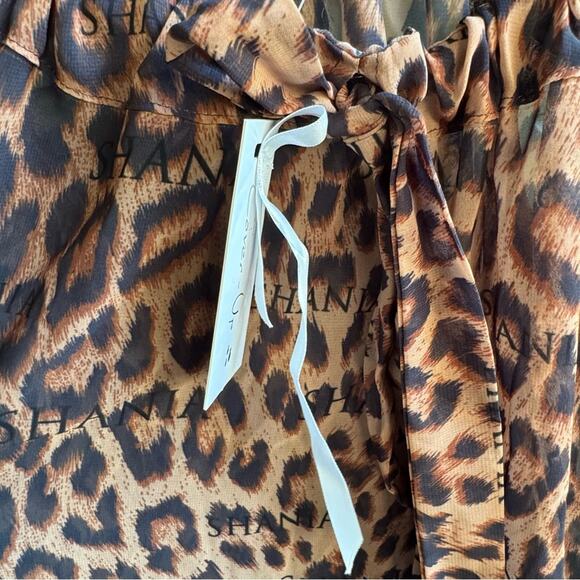 NEW Shania Rwain leopard print swimsuit coverup - RARE - Picture 5 of 6